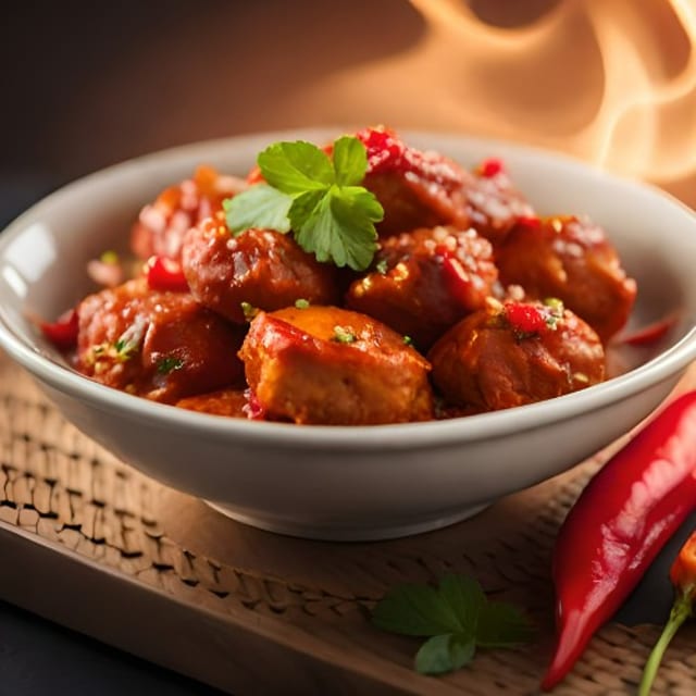 Chicken Jalfrazi.
