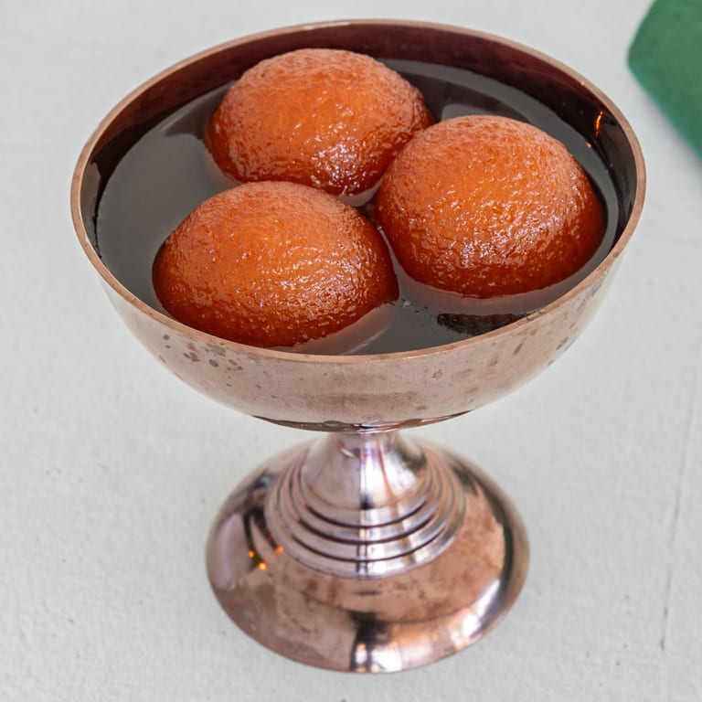 Indulge in our gulab jamun