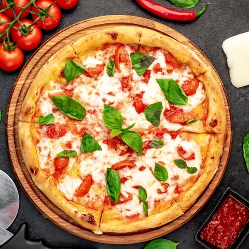 Manchurian Pizza.