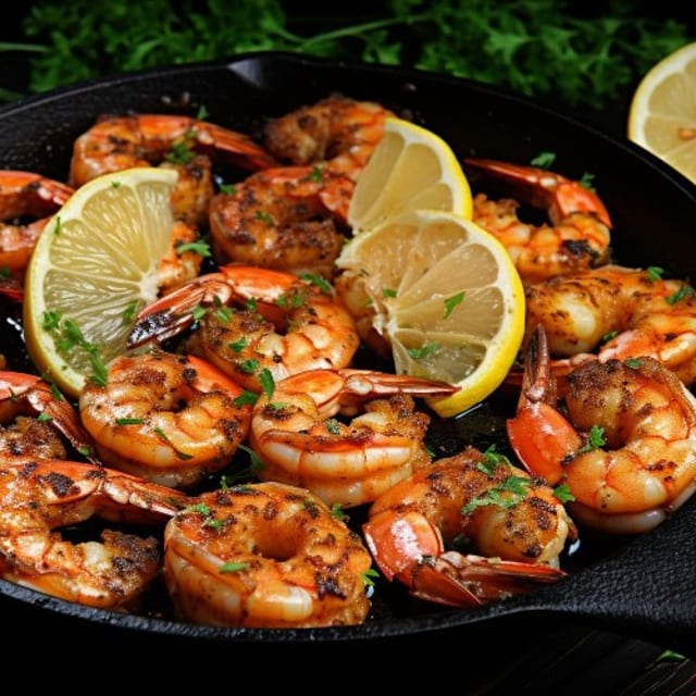 Shrimp Pepper Fry.