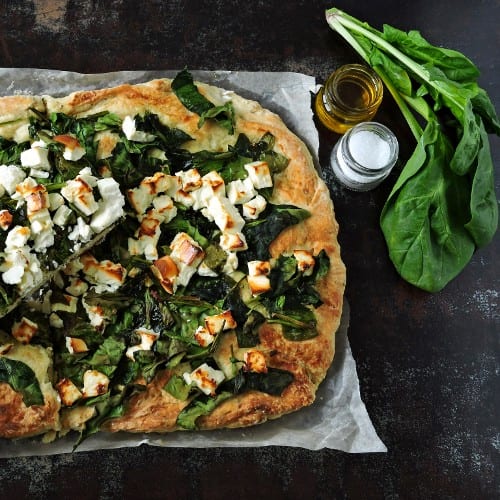 Saag Pizza.
