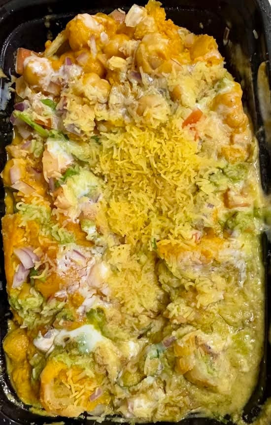 Samosa Chaat.