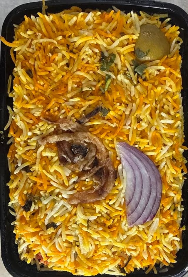 Vijayawada Boneless Chicken Biryani.