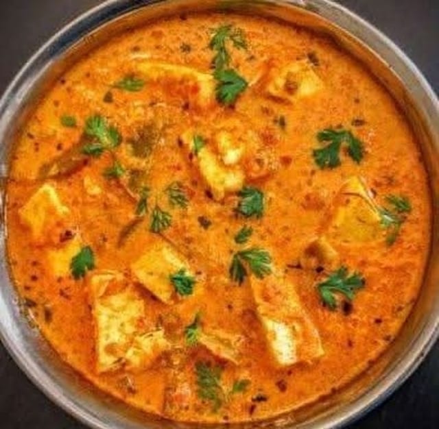 Paneer Butter Masala.