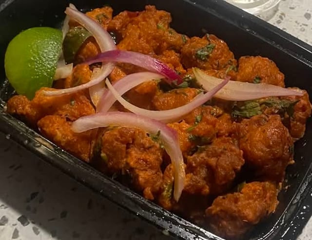 Pudina Chicken 65 Pulao.